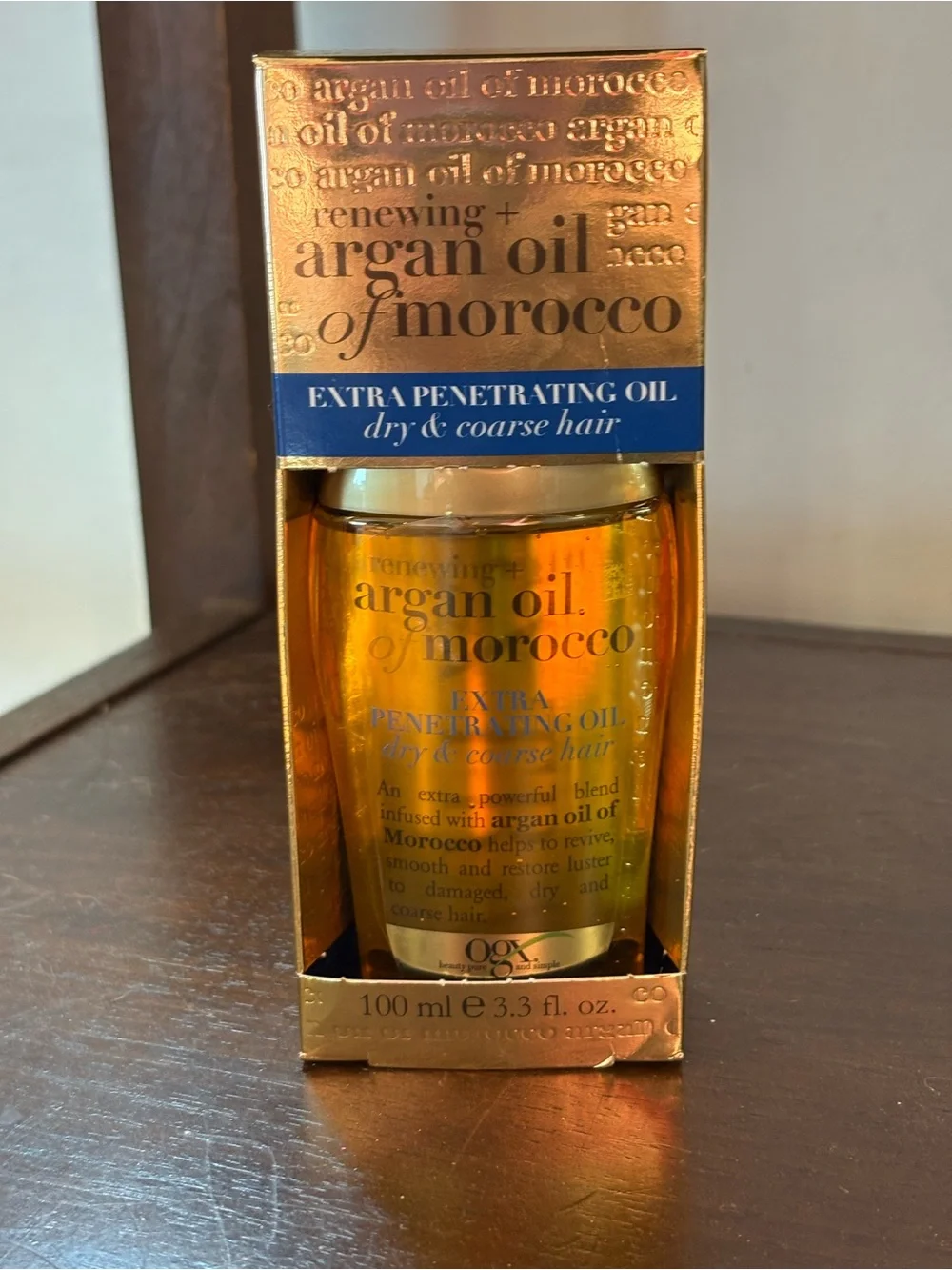 OGX Renewing Argan Oil of Morocco Extra Penetrating Oil — Gold